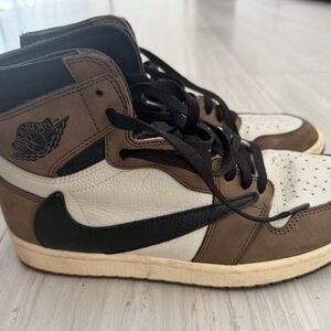 Cactus Jack by Travis Scott Brown and Black Sneakers